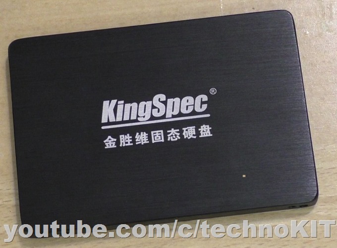 Внешний вид накопителя SSD KingSpec ACSC4M256S25 на 256 Gb