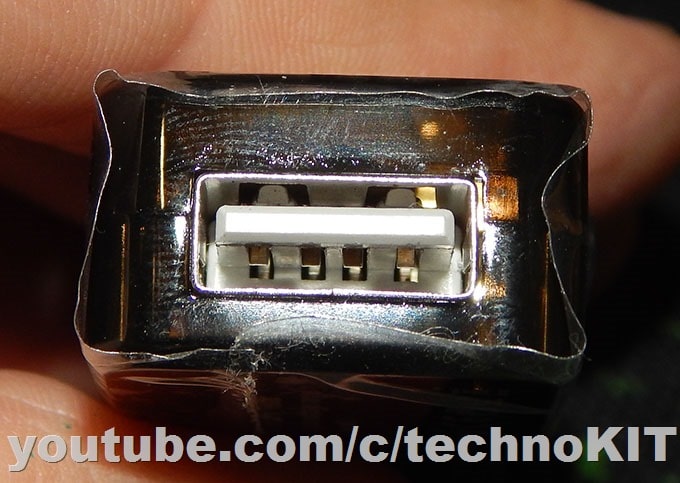 Выходной разъем USB Safety Tester j7-t