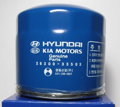 Масляный фильтр Hyundai Kia Motors 26300-35503