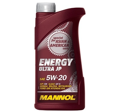 Mannol Energy Ultra JP SAE 5w-20 в таре 1 л